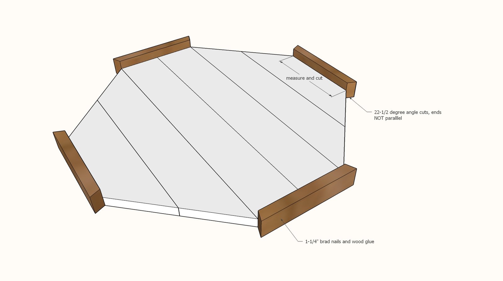 Tabletop Lazy Susan — step 3
