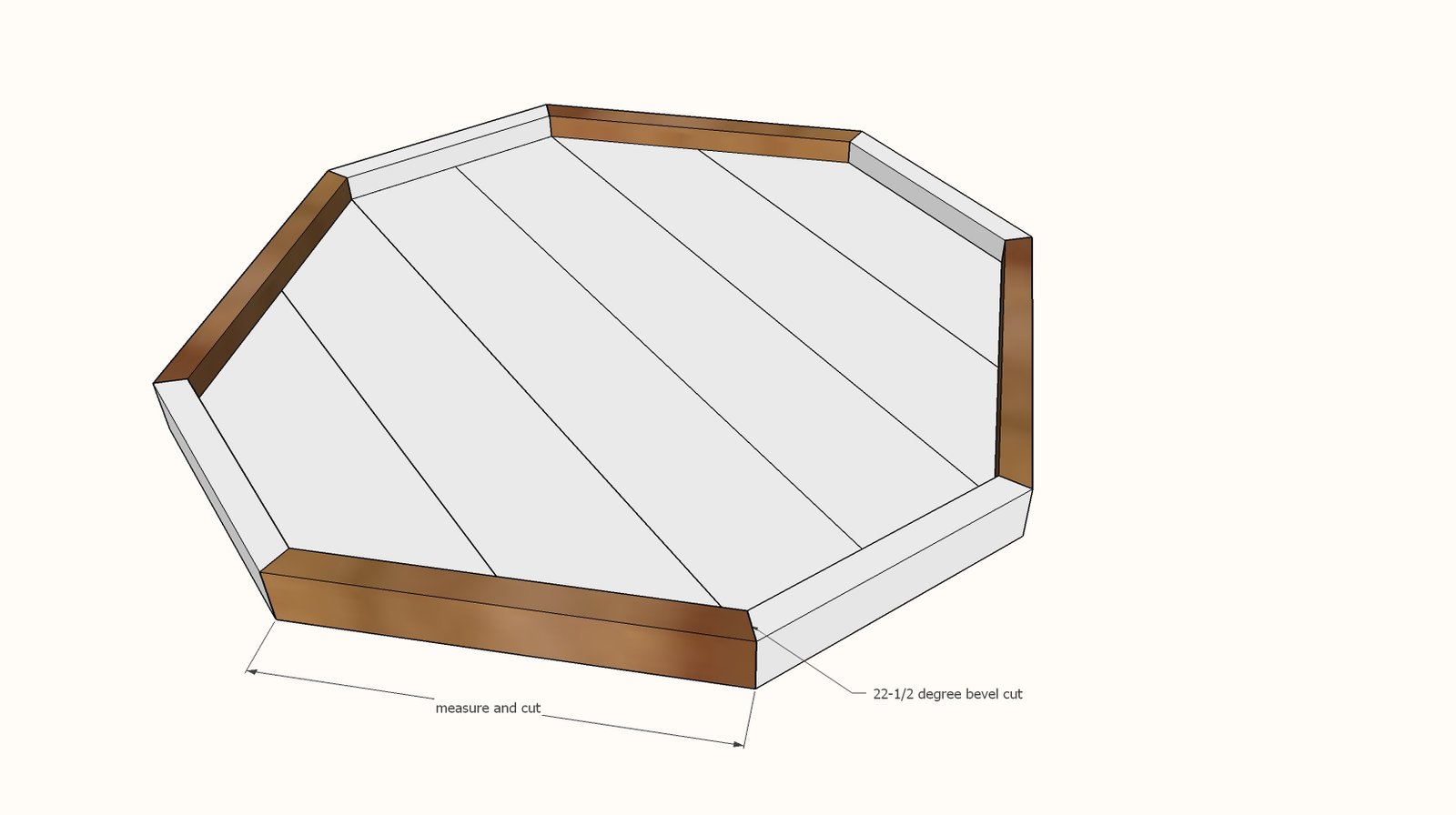 Tabletop Lazy Susan — step 4