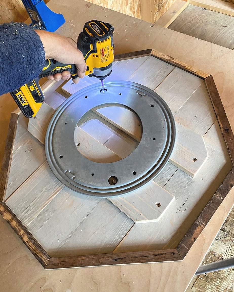 Tabletop Lazy Susan — step 5