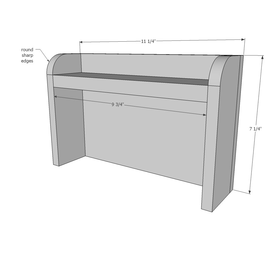 Tabletop Play Kitchen — step 3
