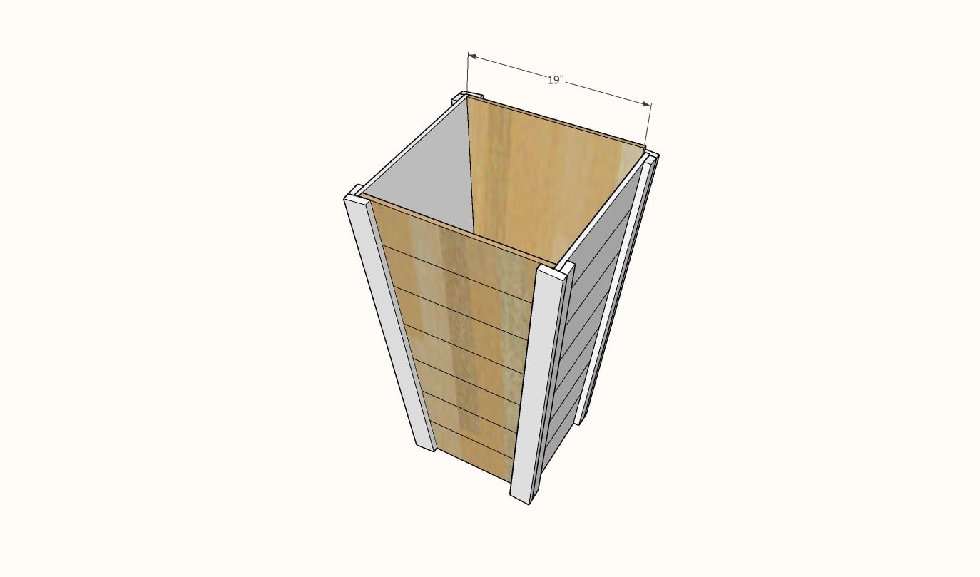 Tall Wood Planters — step 3