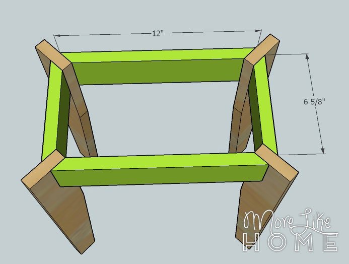 Tapered Leg Nightstand by More Like Home — step 4