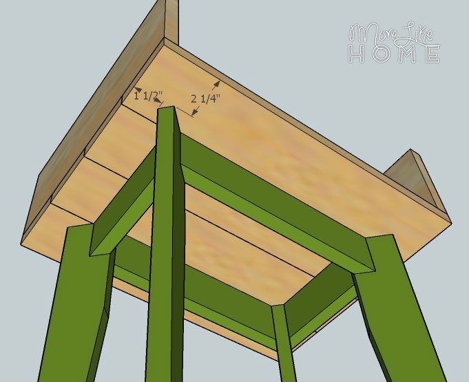 Tapered Leg Nightstand by More Like Home — step 5