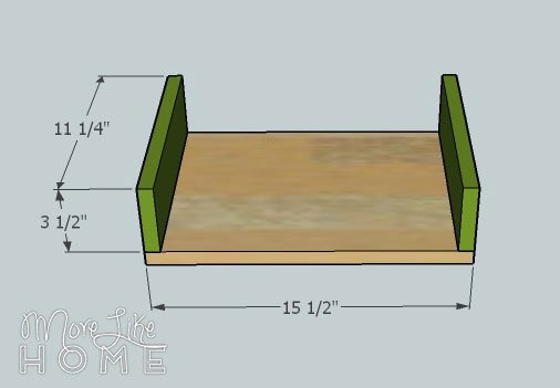 Tapered Leg Nightstand by More Like Home — step 6
