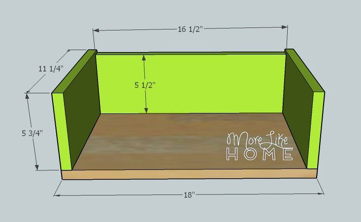 Tapered Leg Nightstand by More Like Home — step 7