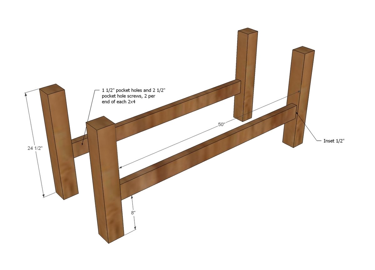Taylor Console Table — step 1