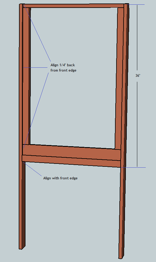 Teaching Easel — step 2