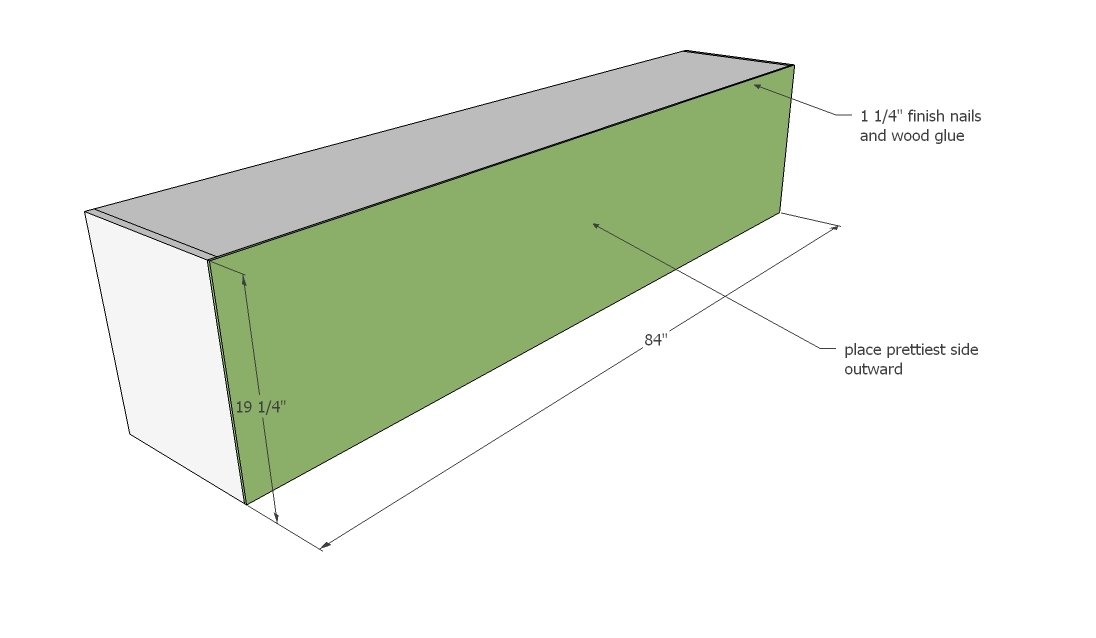 Teen Platform Bed with Side Storage — step 10