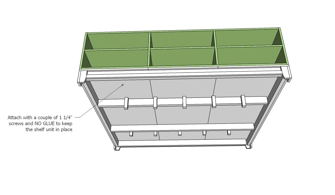 Teen Platform Bed with Side Storage — step 11