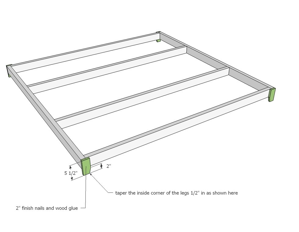 Teen Platform Bed with Side Storage — step 3