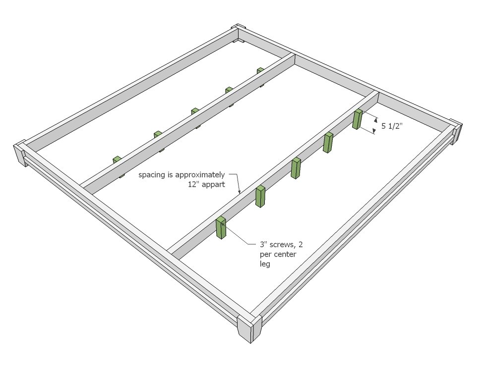 Teen Platform Bed with Side Storage — step 6