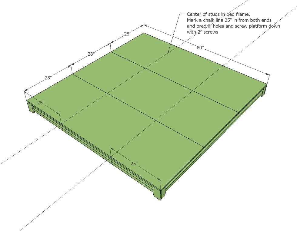 Teen Platform Bed with Side Storage — step 7