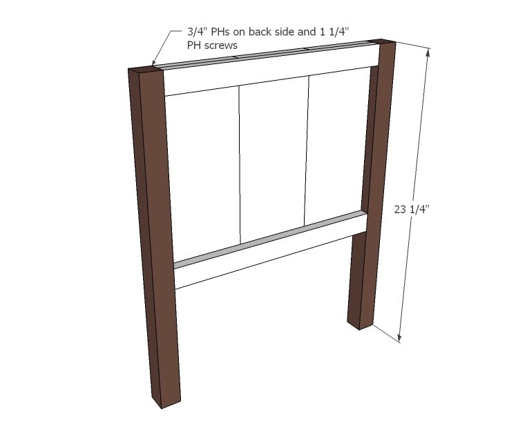 "Tidy Up" End Table — step 2