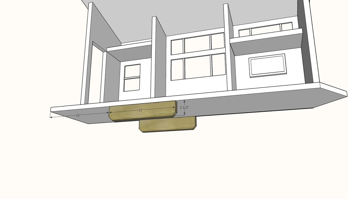 Tiny House Dollhouse for Barbies or 12" Dolls — step 6