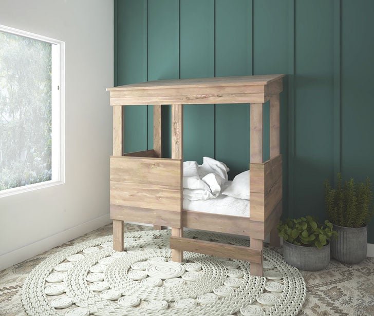 Toddler Treehouse Bed