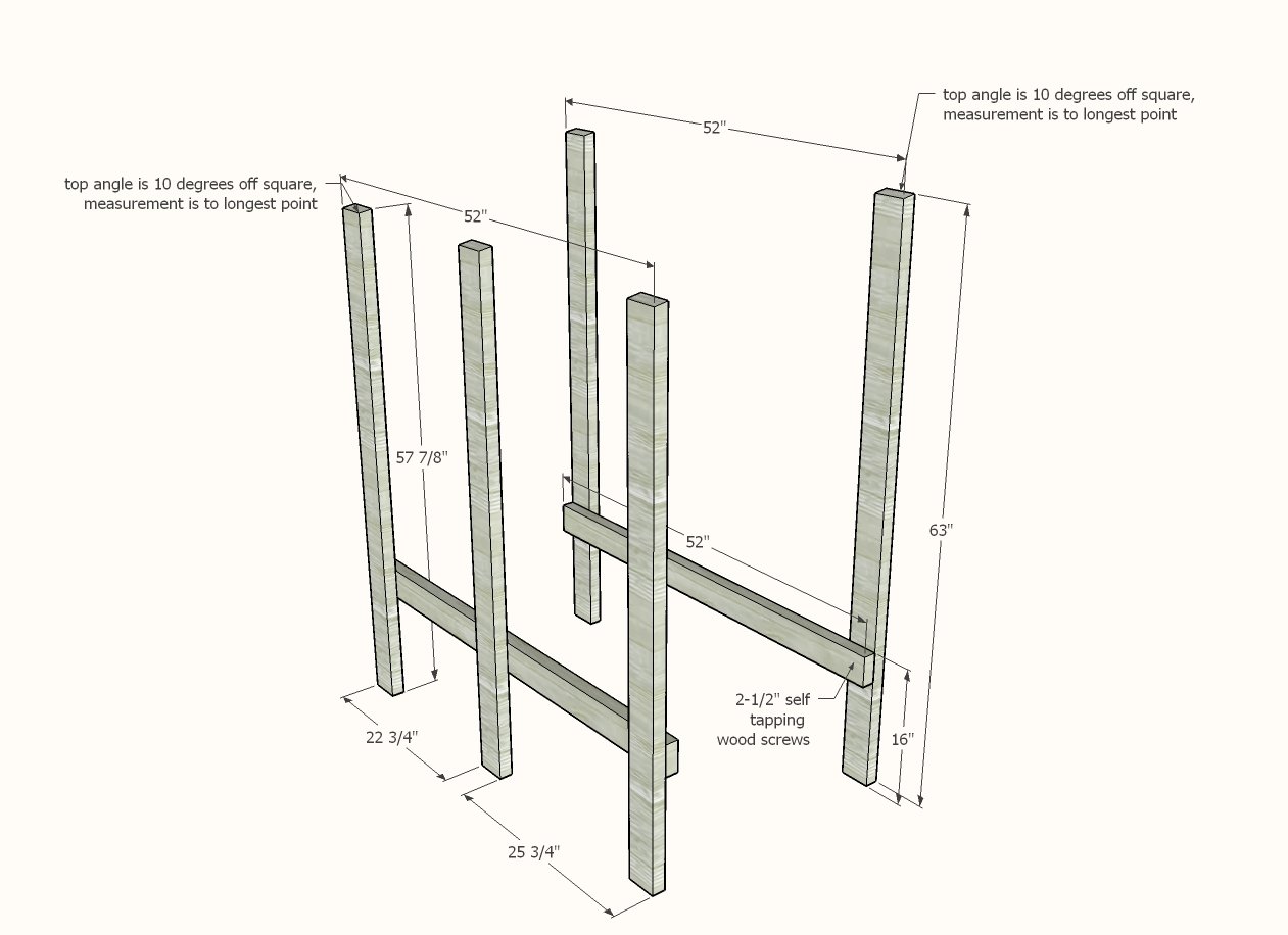 Toddler Treehouse Bed — step 1