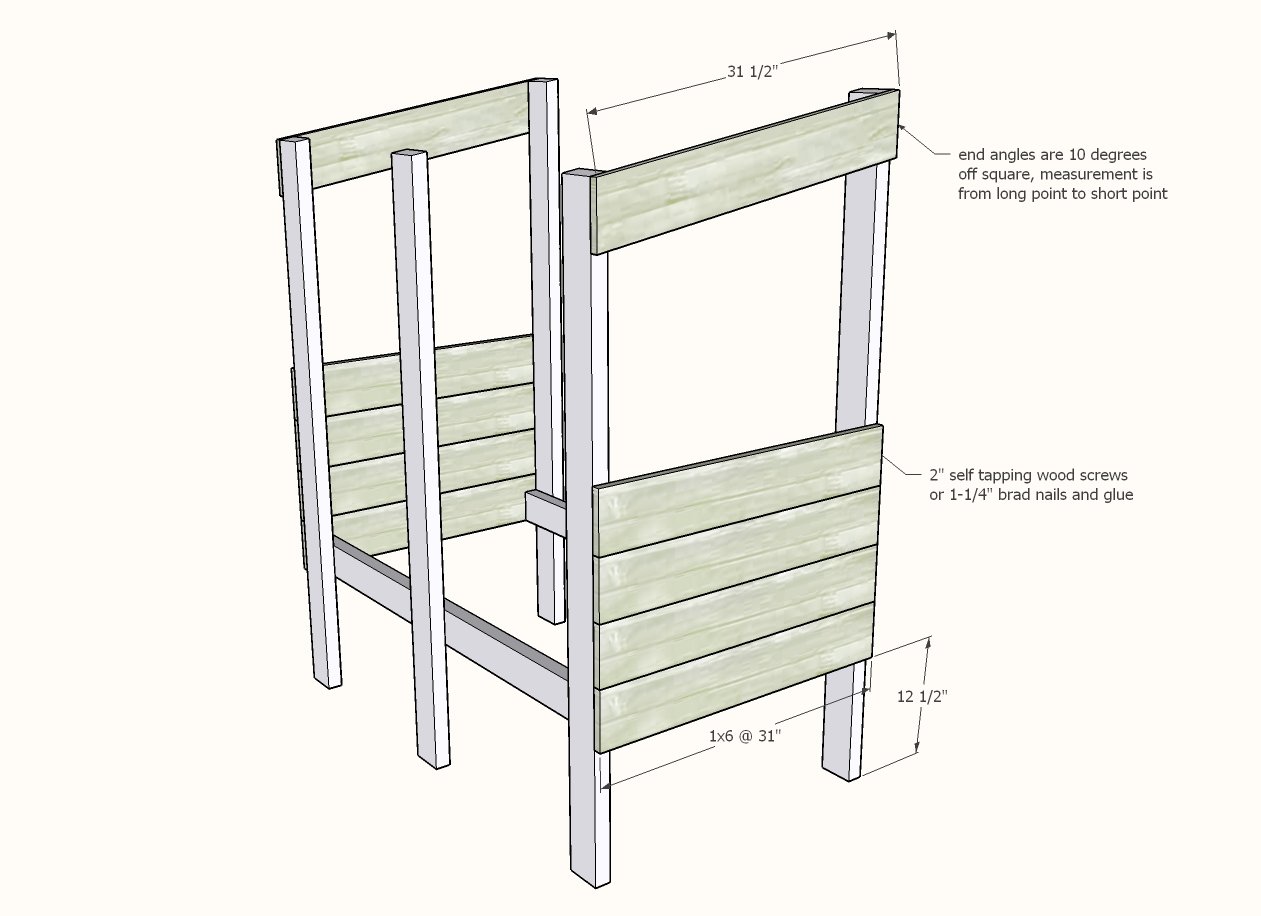 Toddler Treehouse Bed — step 2