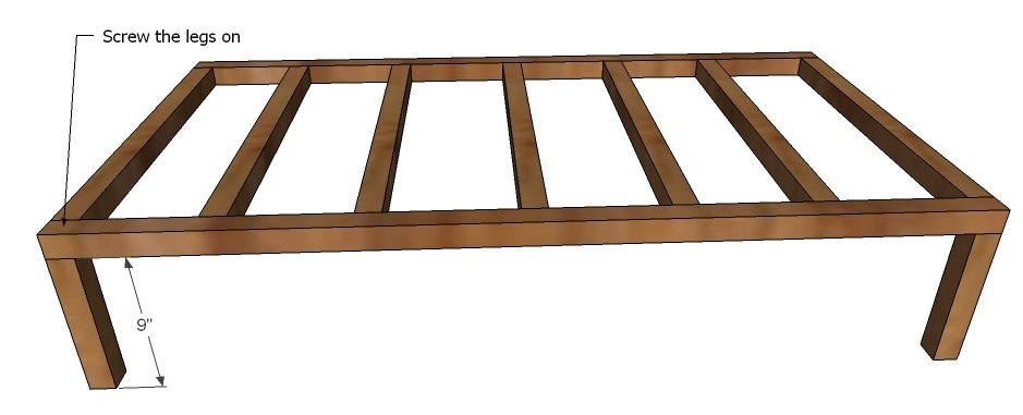 Toddler Upholstered Bed — step 2