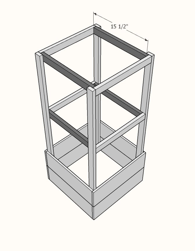 Tomato Cage Planter — step 4
