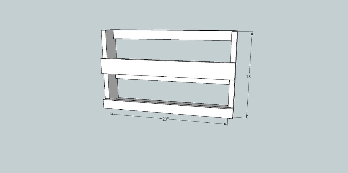 Top Bunk organizer — step 3