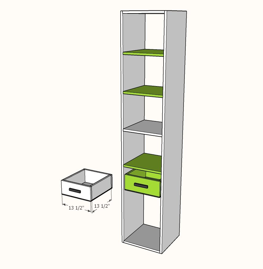 Tower Based Master Closet System — step 2