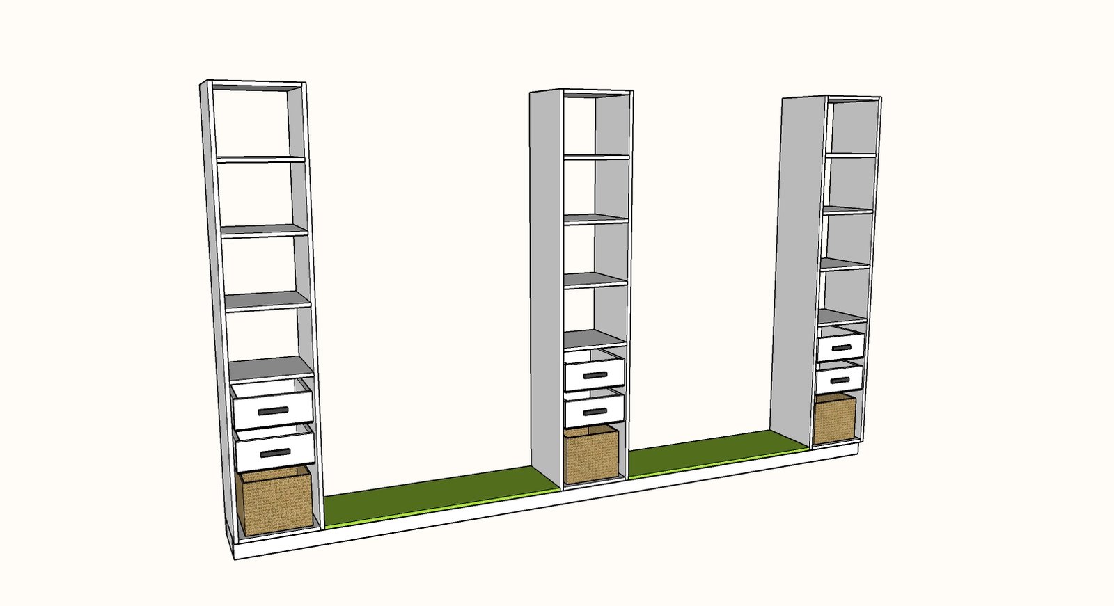 Tower Based Master Closet System — step 5