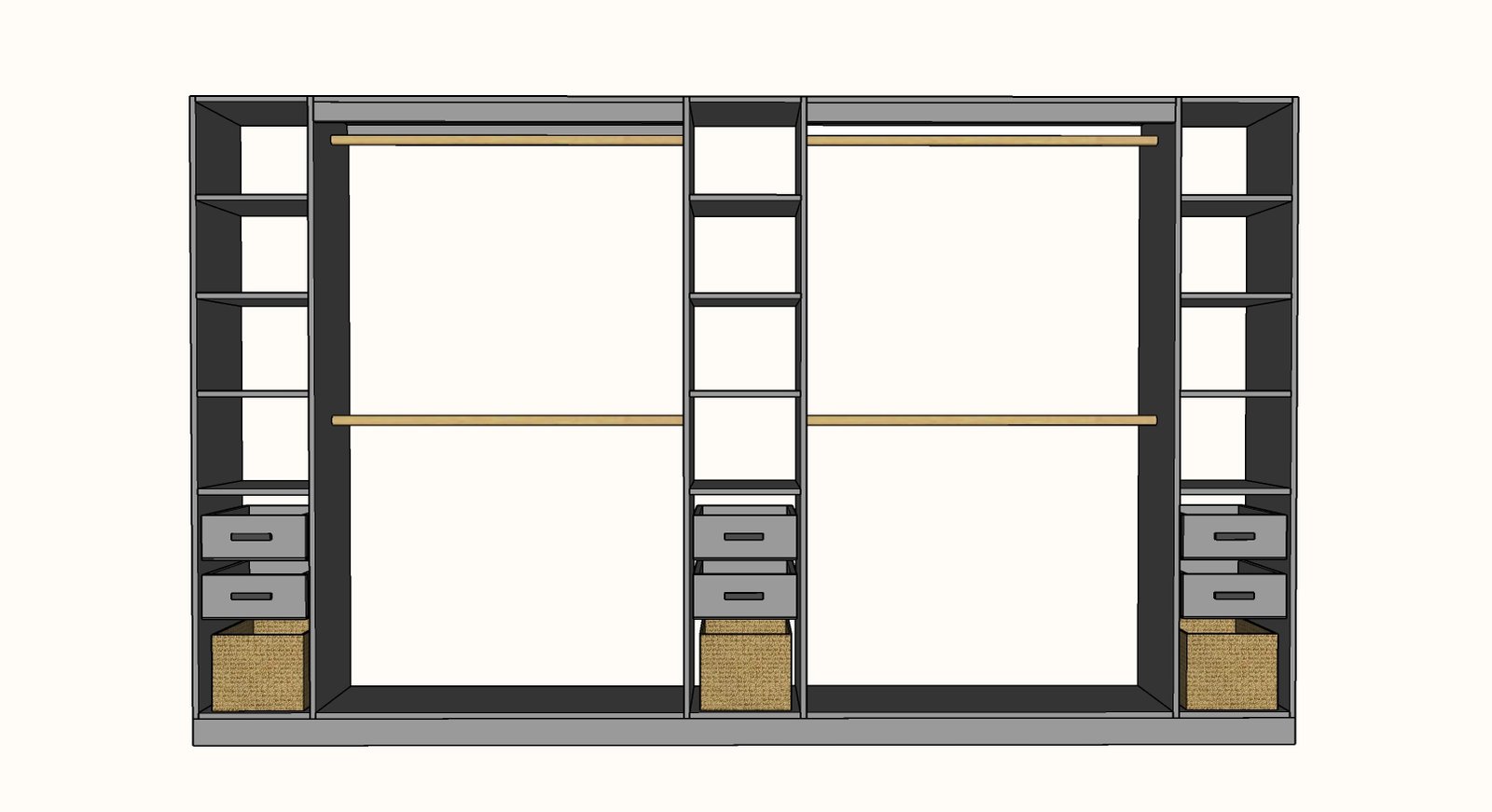 Tower Based Master Closet System — step 7