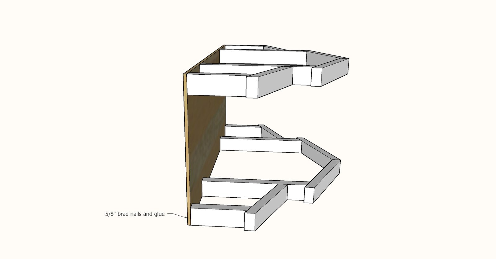 Toy Barn with Stables — step 6