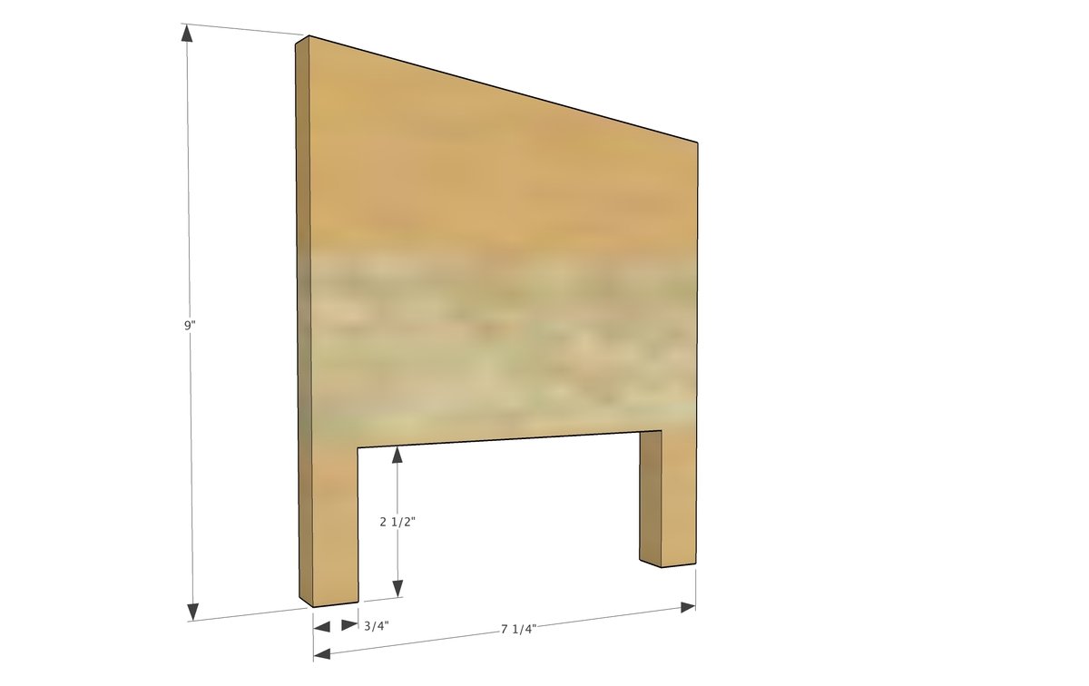 Toy Bunny Hutch — step 1