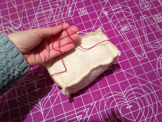 Toy Hay Bales for Horse Stable for American Girl or 18" Dolls — step 11