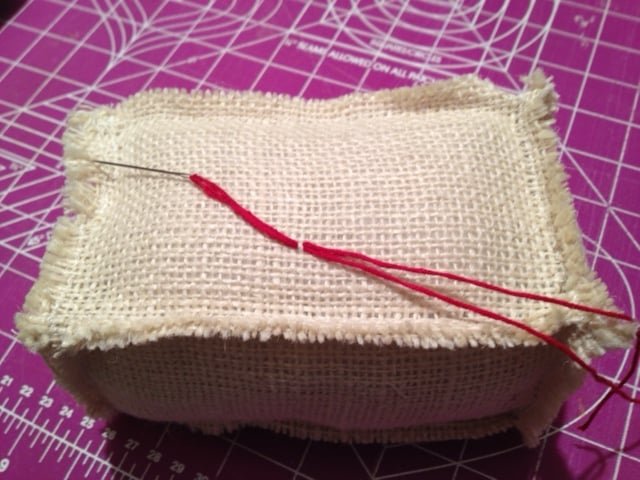 Toy Hay Bales for Horse Stable for American Girl or 18" Dolls — step 12