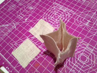 Toy Hay Bales for Horse Stable for American Girl or 18" Dolls — step 3