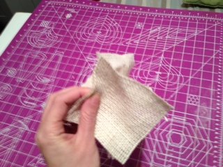 Toy Hay Bales for Horse Stable for American Girl or 18" Dolls — step 4