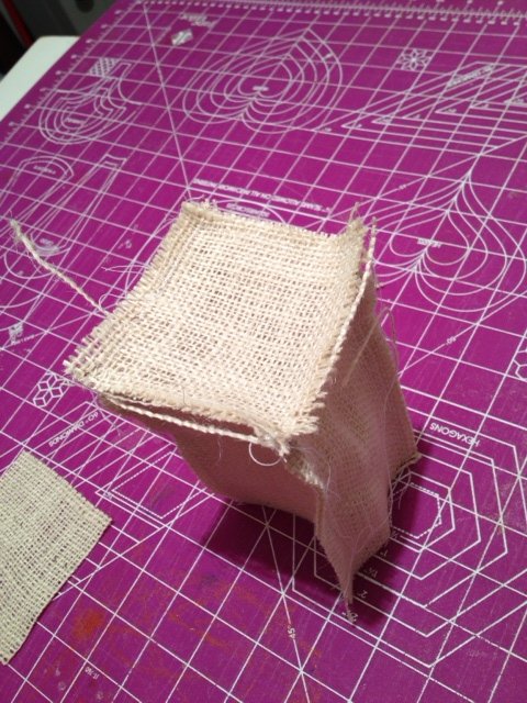 Toy Hay Bales for Horse Stable for American Girl or 18" Dolls — step 6