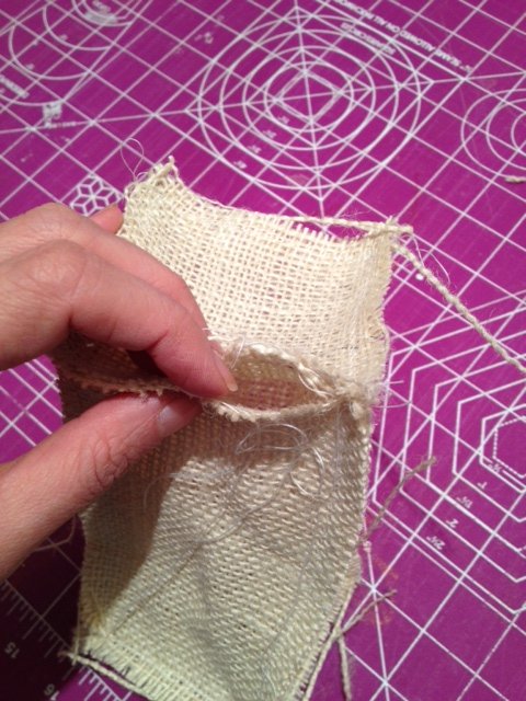 Toy Hay Bales for Horse Stable for American Girl or 18" Dolls — step 7