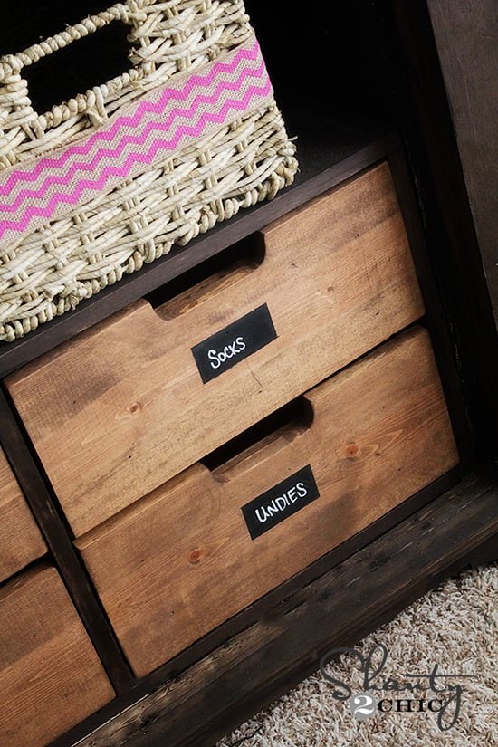 Toy or TV Armoire Drawer Insert