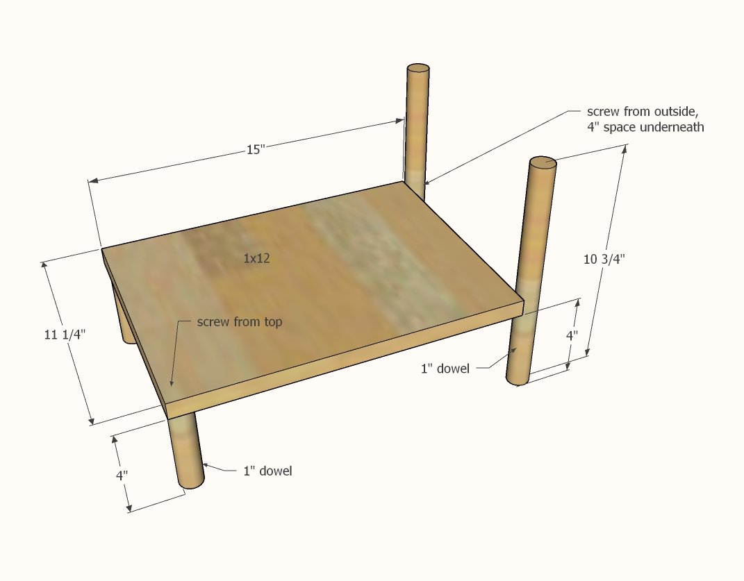 Treehouse Dollhouse — step 1