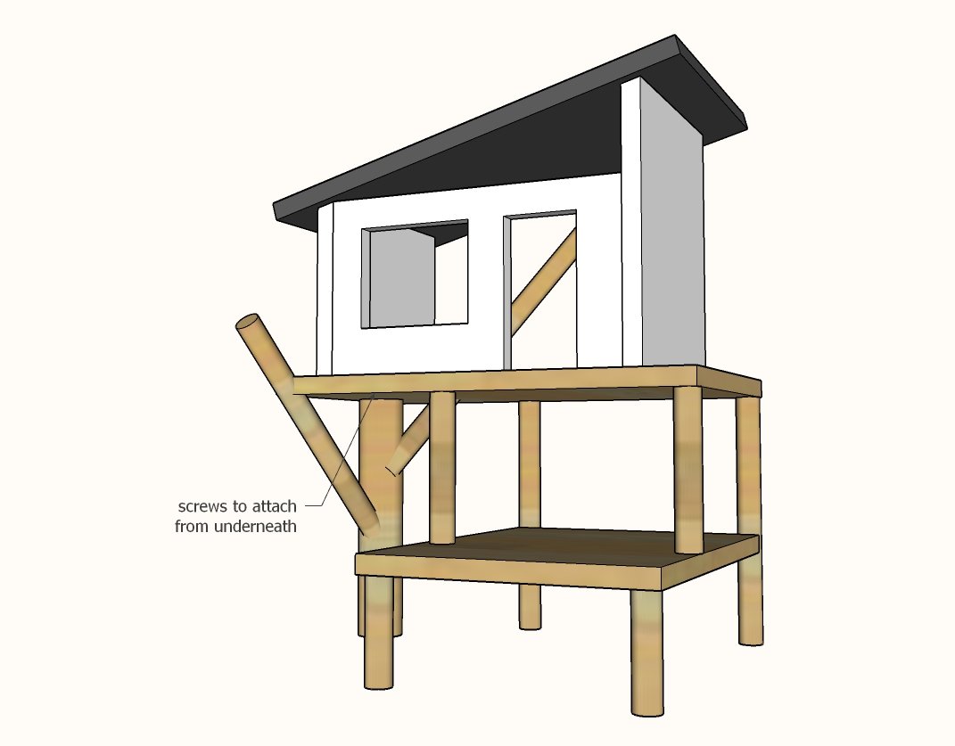 Treehouse Dollhouse — step 6