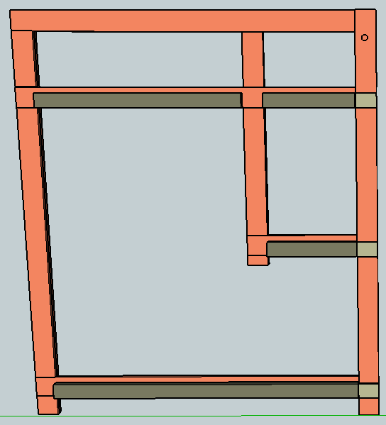 Triple Bunk Staggered Beds — step 3