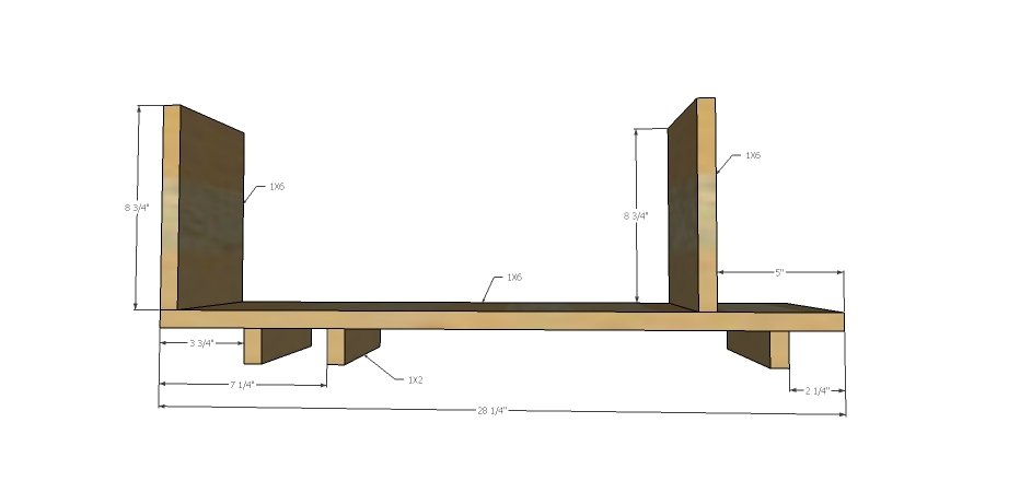 Truck Shelf or Desk Organizer — step 1