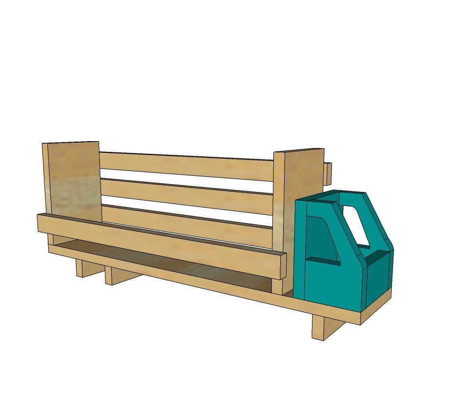 Truck Shelf or Desk Organizer — step 4