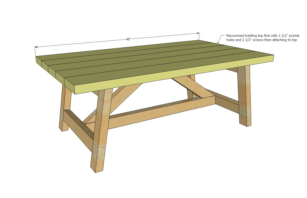 Truss Coffee Table — step 4