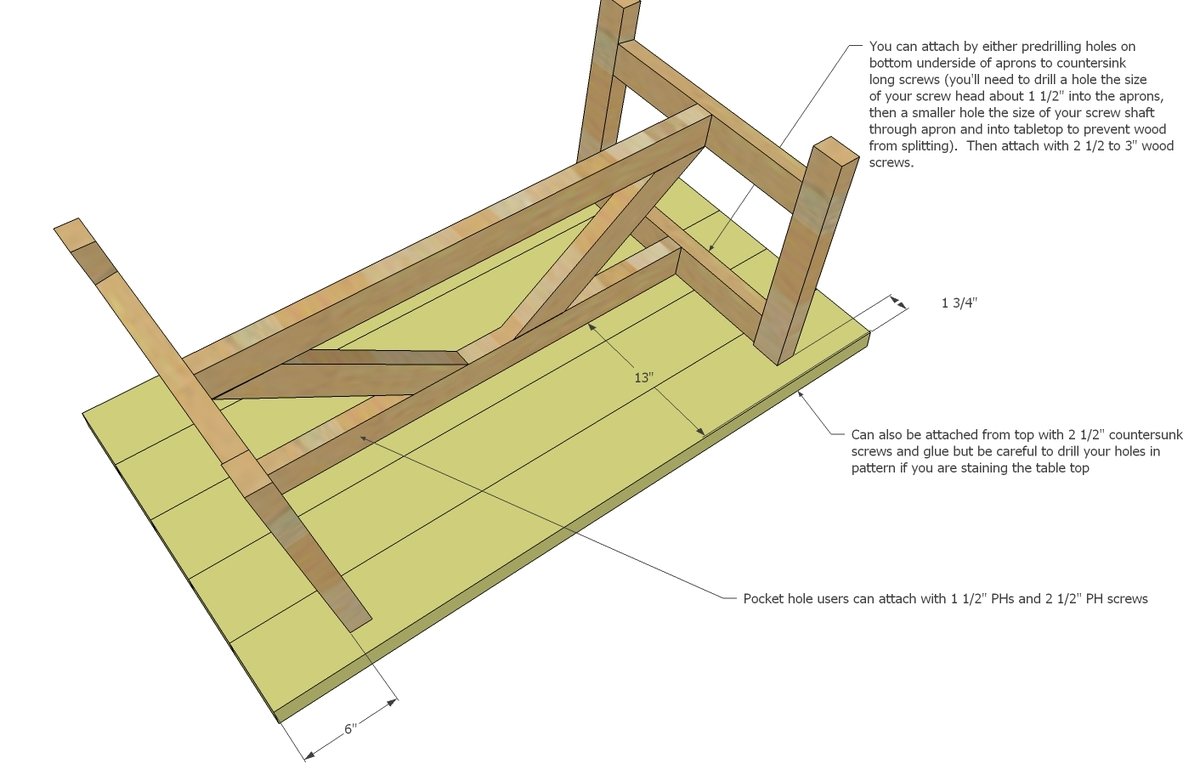 Truss Coffee Table — step 5