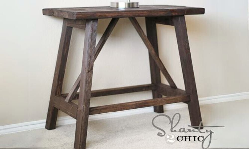 Truss End Table