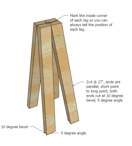Truss End Table — step 1