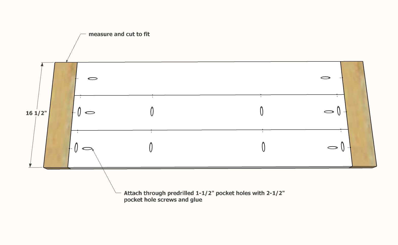 Tryde Console Table — step 2