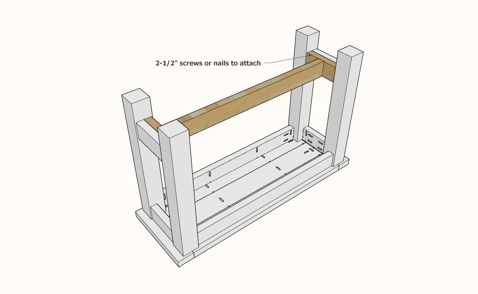 Tryde Console Table — step 7
