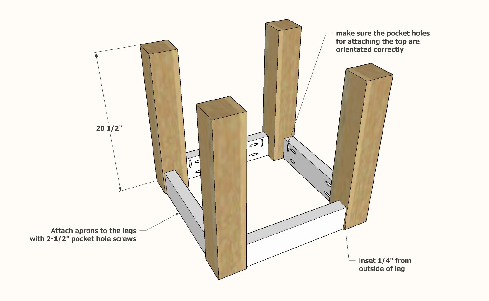 Tryed Side Table — step 4