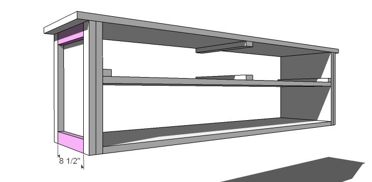 Turned Leg Media Console — step 4