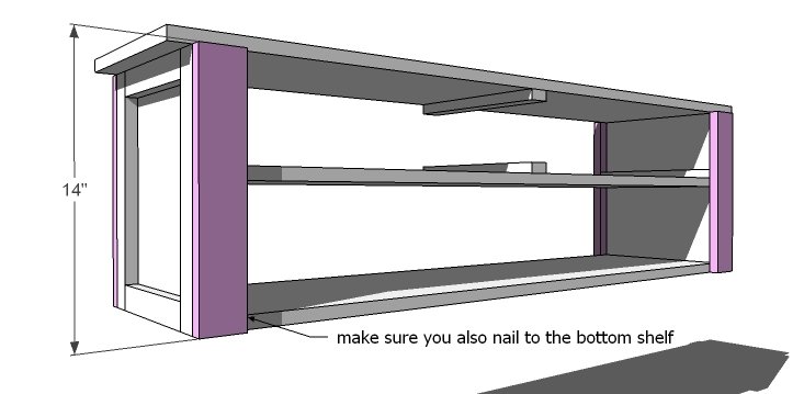 Turned Leg Media Console — step 5